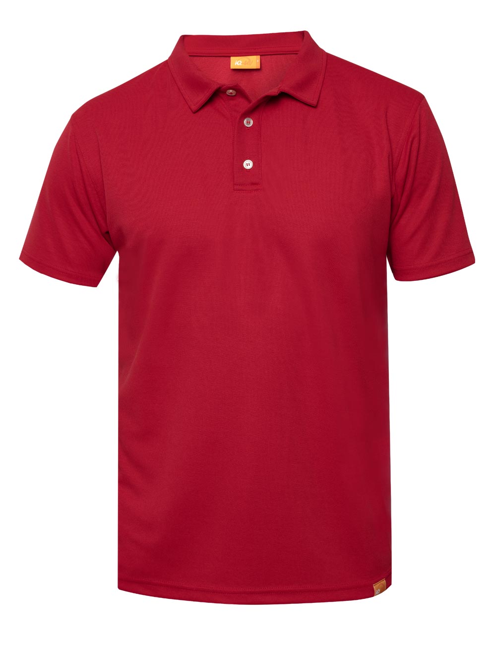 UV 50+ LSF 50+ Herren-Poloshirt rot